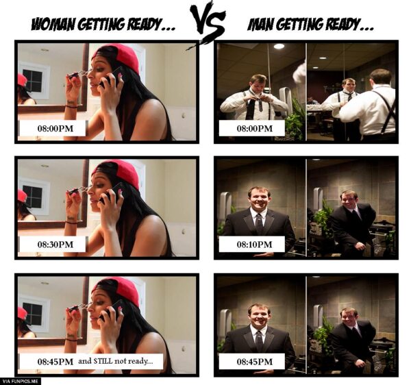 Getting Ready Quickly does not have the same meaning for everyone