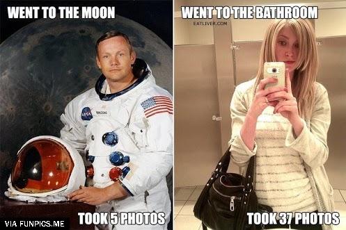 How selfie has changed from back then and now