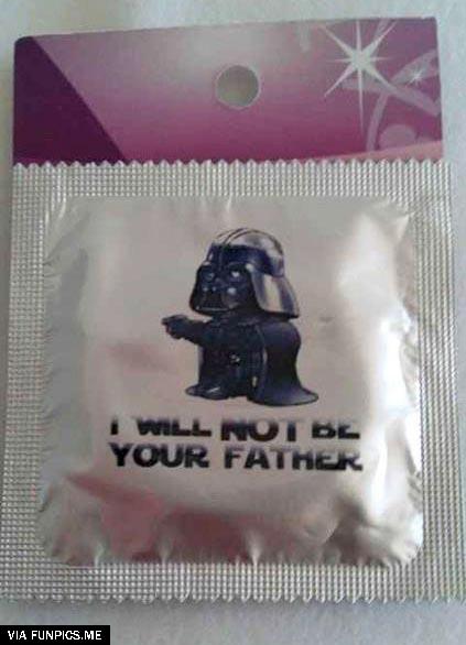 I will not be your father