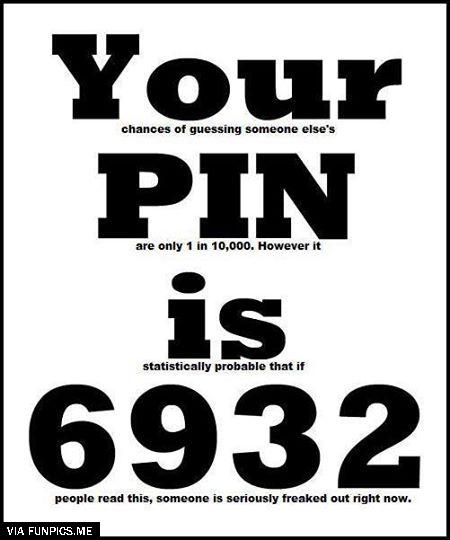 Someone somewhere must be freaking out