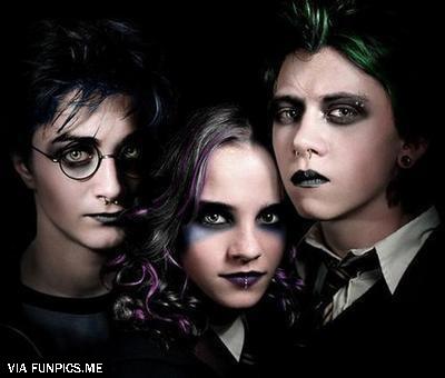If Harry Potter and his friends were Gothics