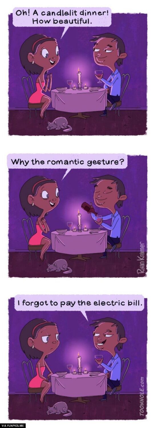 So very unromantic