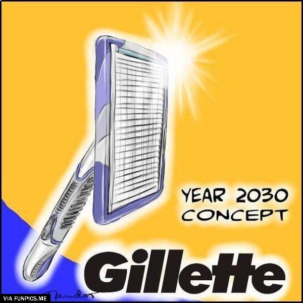 New Gilette concept
