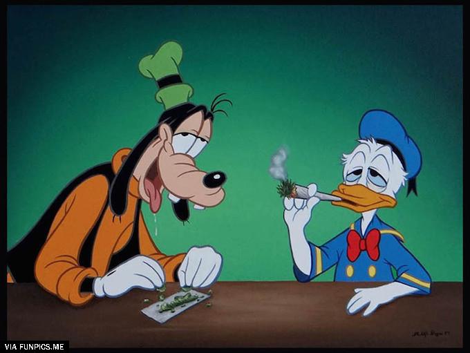 Disney Characters Smoke Weed 4