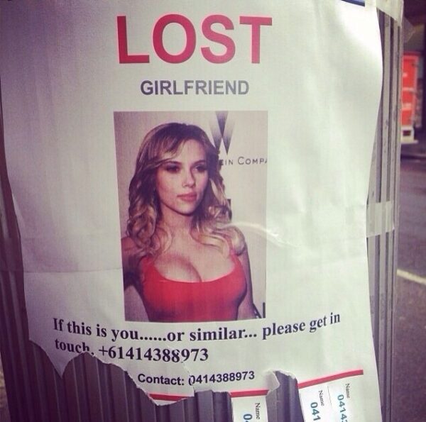 My lost girlfriend