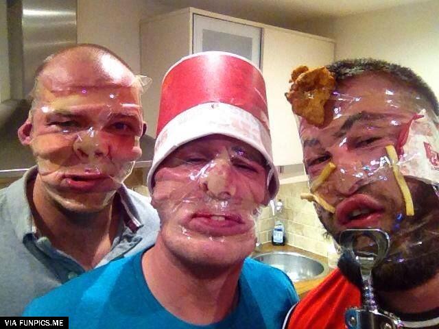 scotch tape selfies  12
