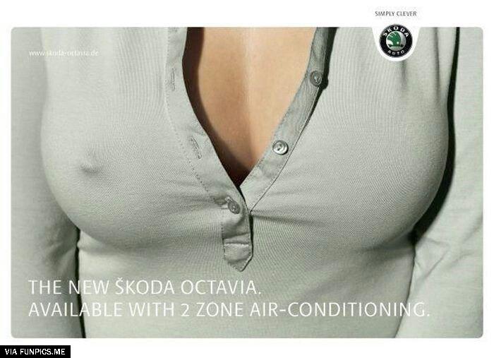 Creative car AC ad