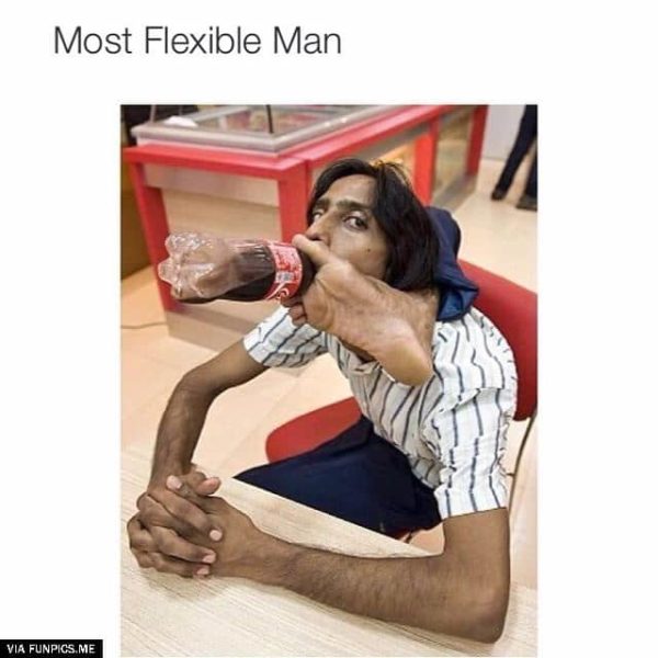 most flexible person in the world 10.