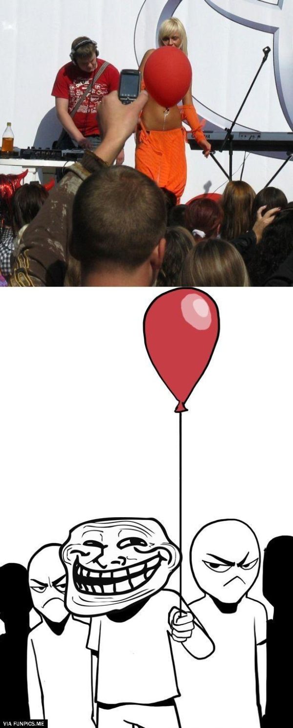 Fxxk the balloon