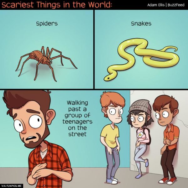 Scariest things in the world