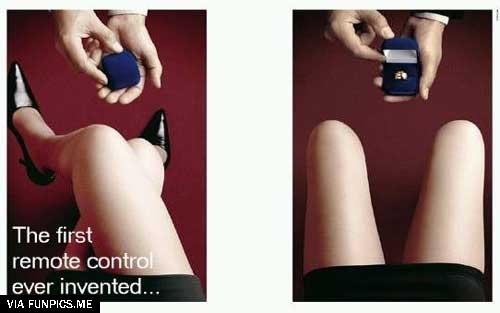 The first remote control invented