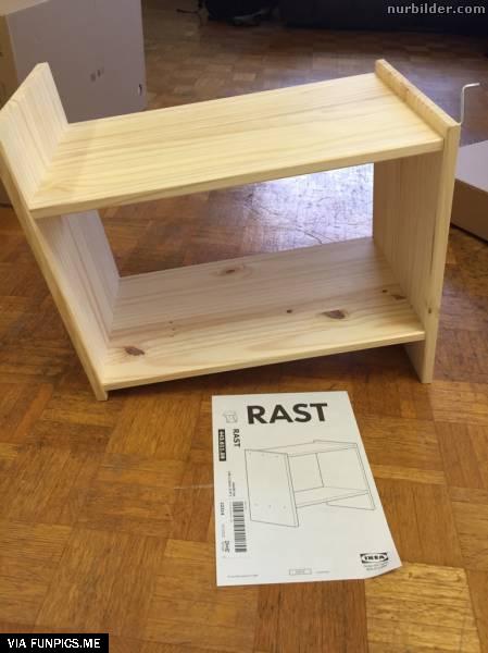 Following instructions step by step