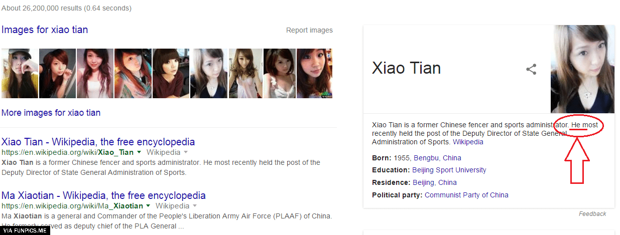Google knows a lot about gender