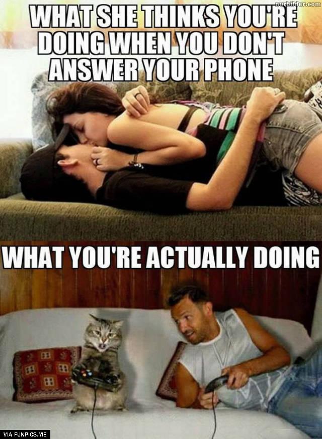 When you dont answer your phone