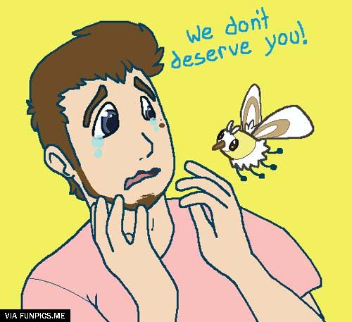 pokemon sun and moon reactions blessed
