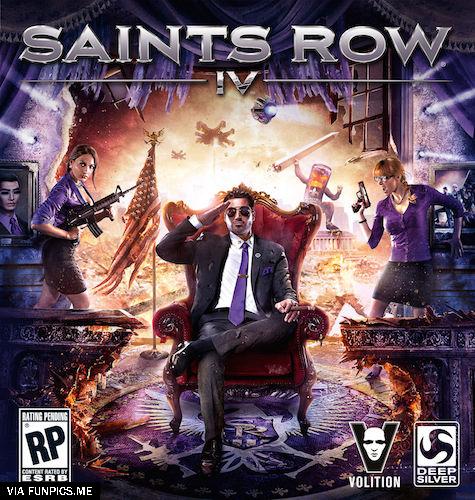 funny video games saints row 4