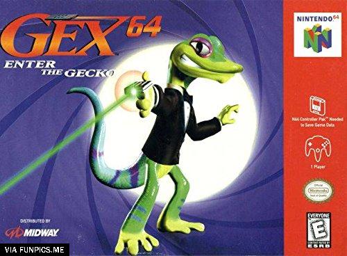 funny video games gex enter the gecko
