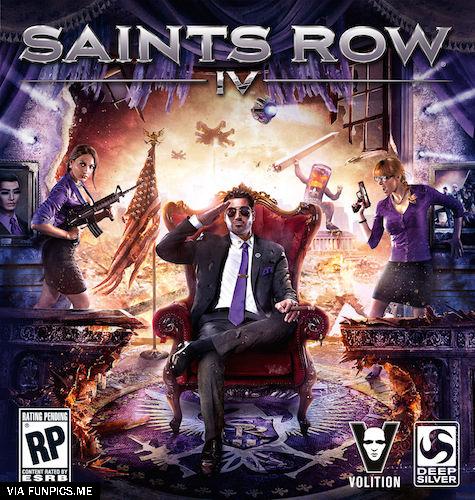 funny video games saints row 4