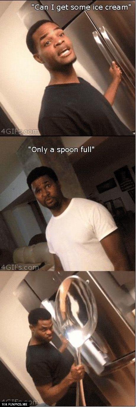 Only a spoonfull
