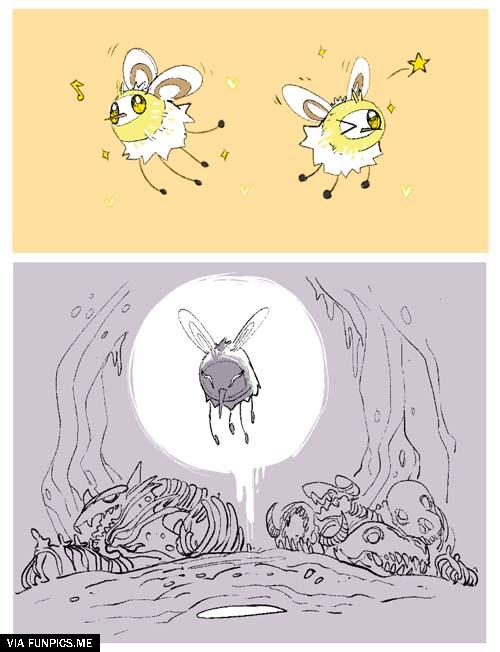 pokemon sun and moon reactions cutiefly murder