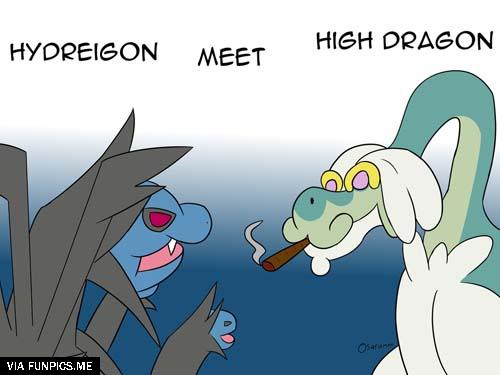 pokemon sun and moon reactions dragon reaction