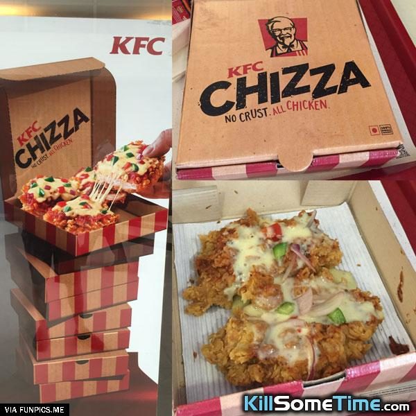 Chizza for the KFC lovers