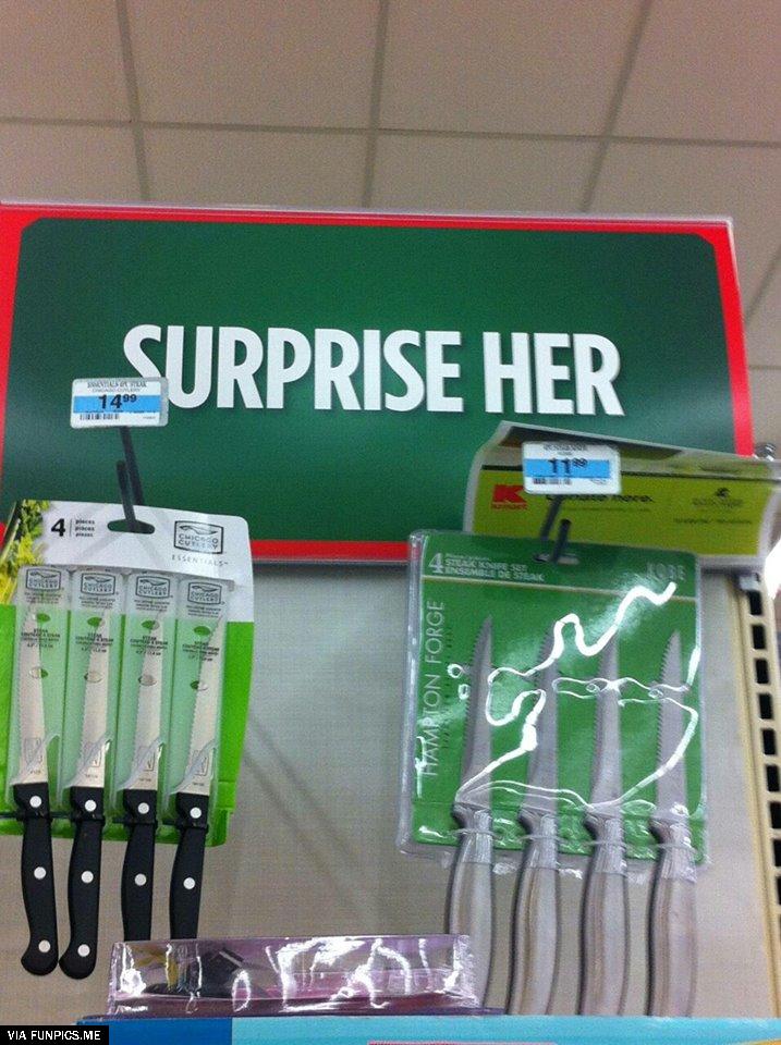 i want to surprise my girlfriend