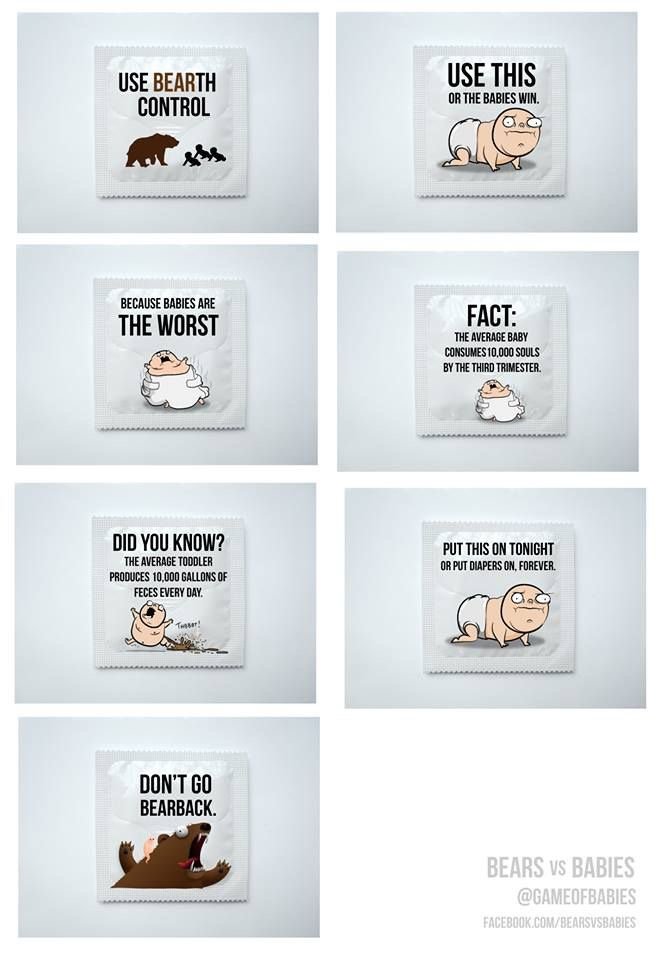 Check out these cool anti-baby condoms