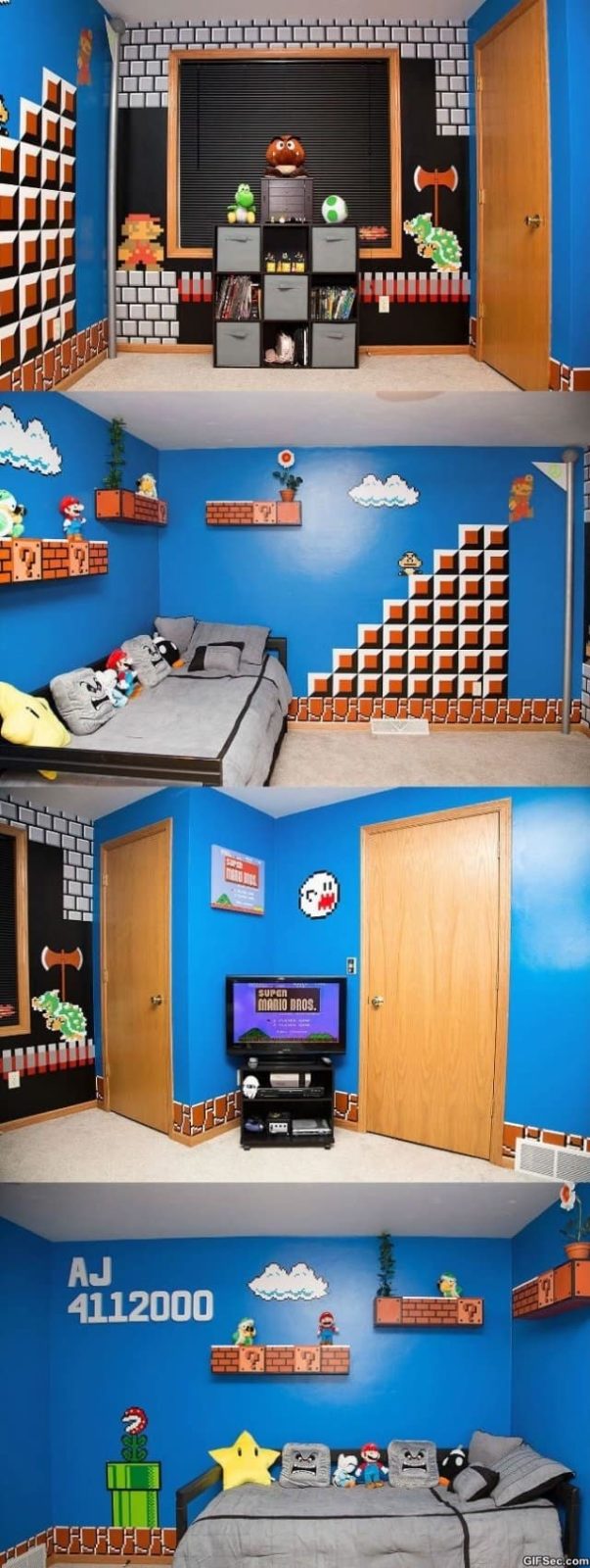 It’s never too geeky to be a hardcore of fan of super mario