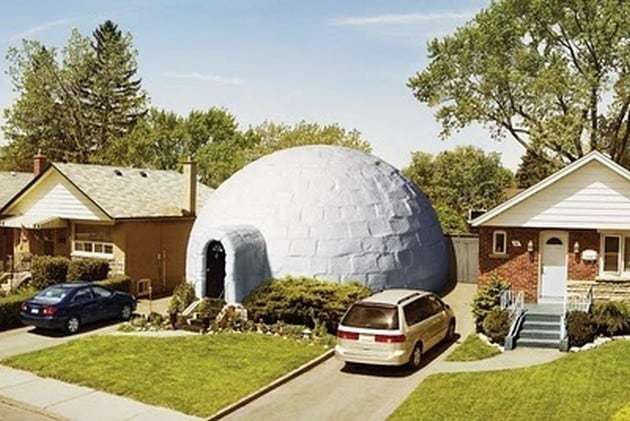 Strange Homes - The Igloo House