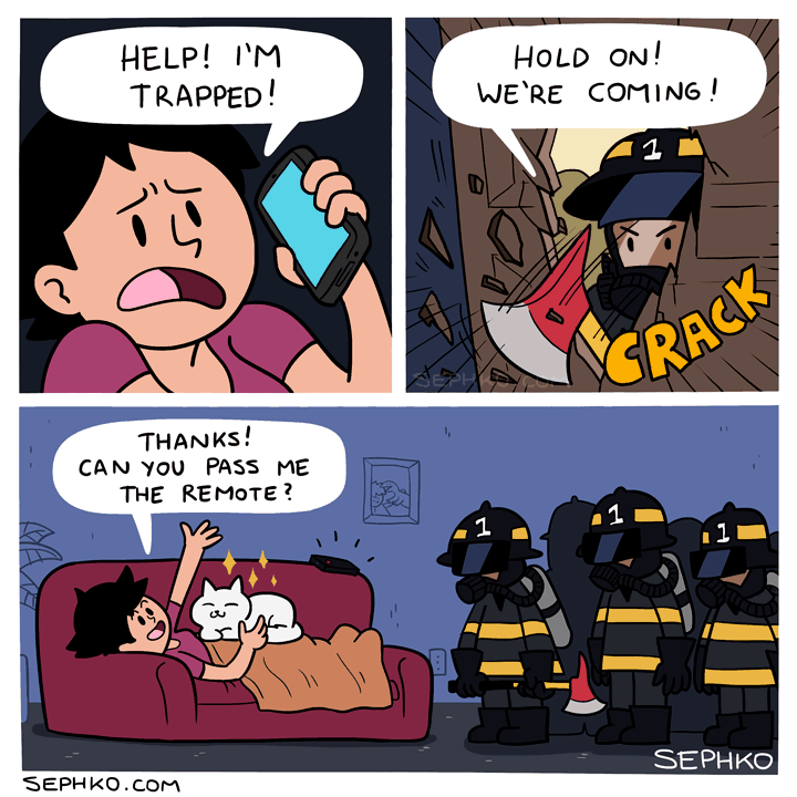 Can you pass me the remote?