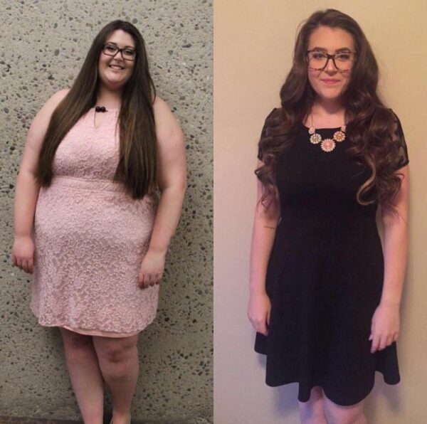 drastic weight loss before and after