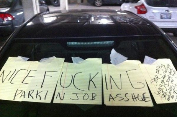 funny windshield notes