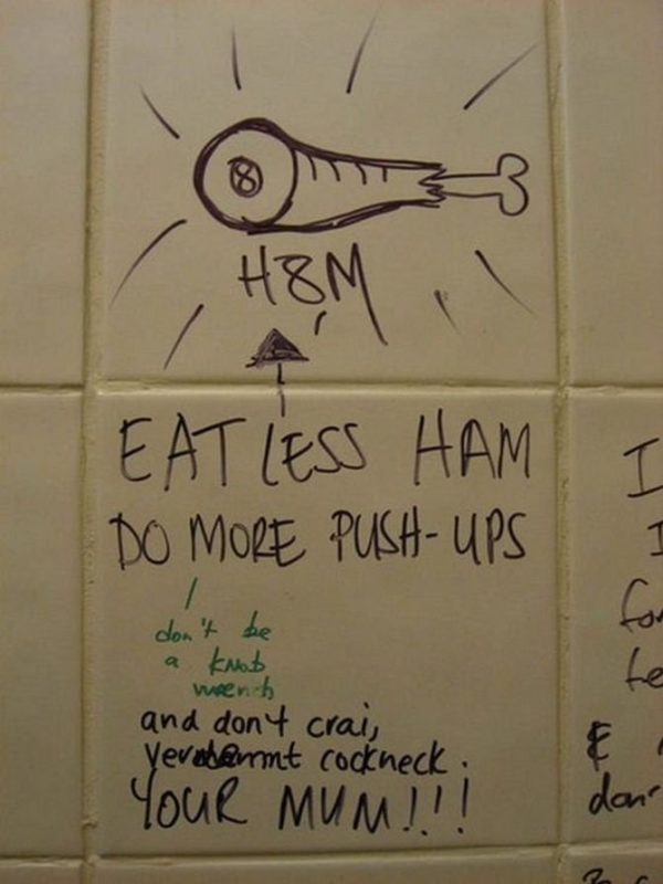20 funny bathroom stall quotes to show where the creativity flows