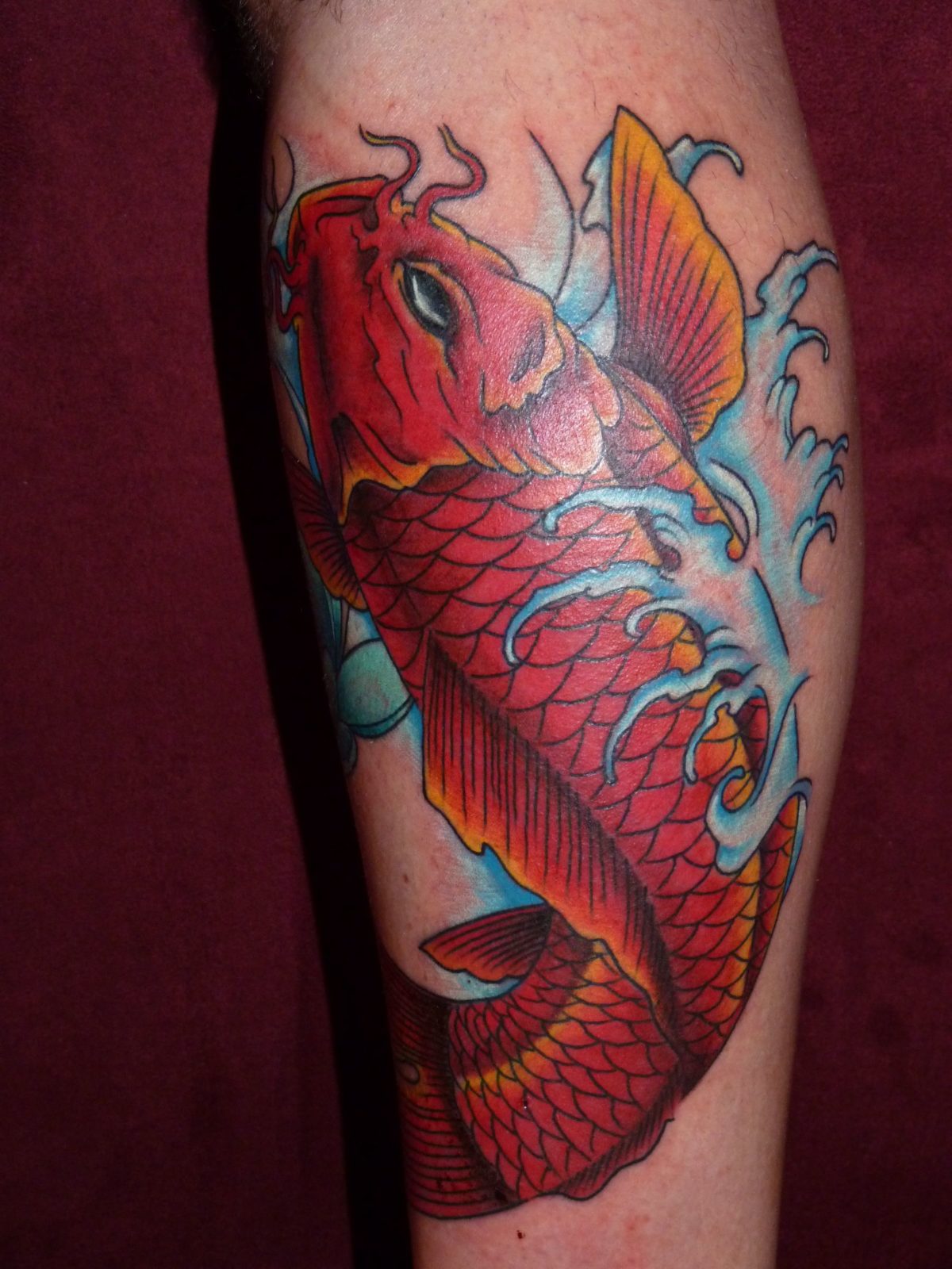 koi tattoo