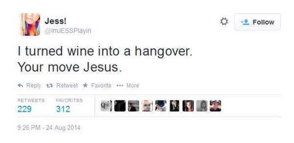 i turned wine into a hangover