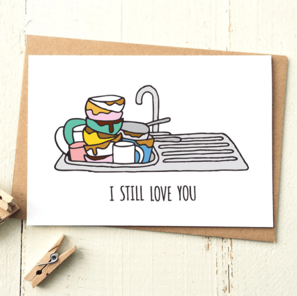 I still love you funny greeting card