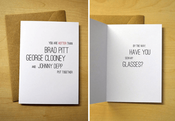 have you seen my glasses funny greeting card