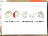 cheesiest funny wedding card ever