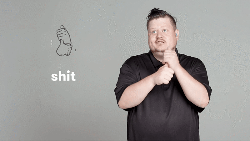 Deaf people show us how to say swear words in sign language