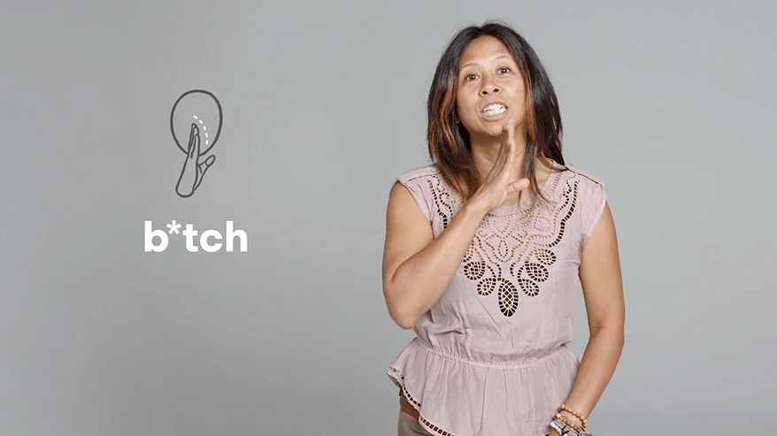 Deaf people show us how to say swear words in sign language