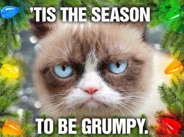 it's the grumpy season