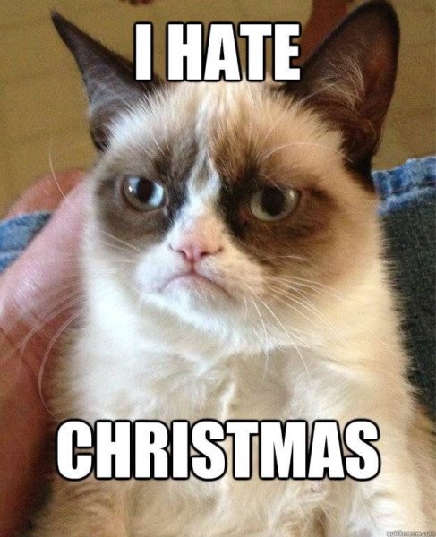 I hate christmas