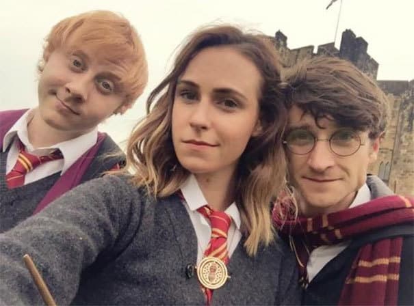 The Gang of Harry Potter Cosplay