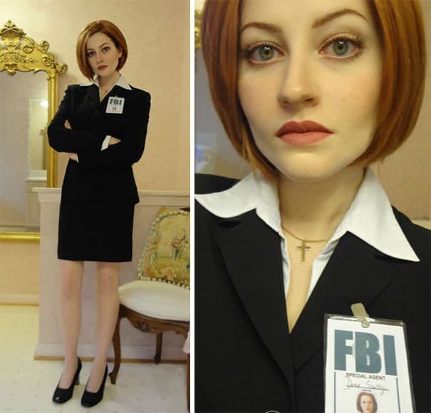 Mulder from X-files Cosplay