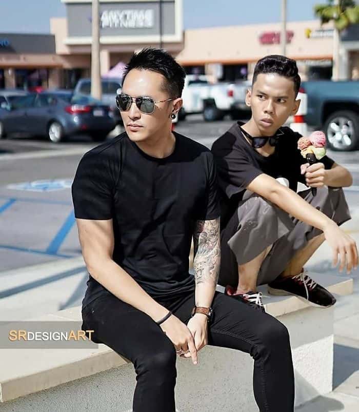 Photoshop guru eating ice-cream