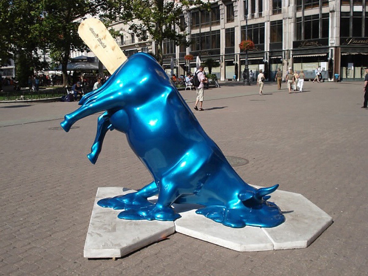 The Melting Cow in Budapest