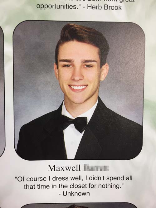 funny-yearbook-quote-dress-well