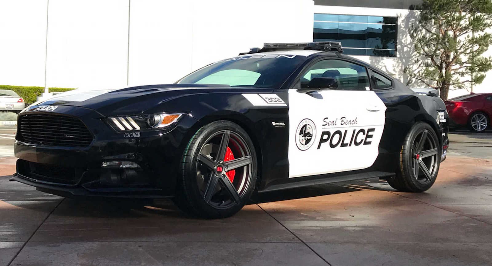 Ford Mustang Cop Car