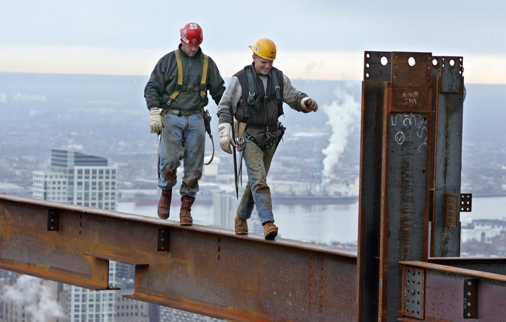 Structural iron and steel workers